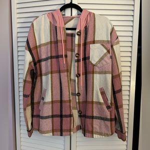 Halara Hooded Flannel